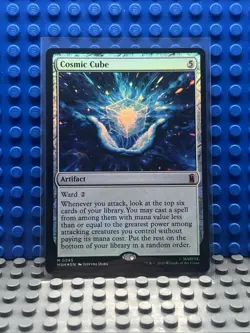 Cosmic Cube FOIL Marvel Super Heroes MTG - Image 1