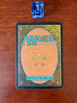 1x Foil Mistical Teachings Time Spiral Italian Double Signed Good Condition mtg - Image 2