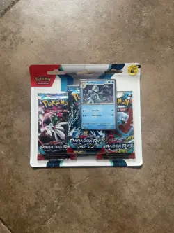 Pokemon TCG Scarlet and Violet Paradox Rift Arctibax Triple Blister Booster Pack - Image 1