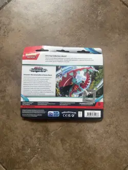 Pokemon TCG Scarlet and Violet Paradox Rift Arctibax Triple Blister Booster Pack - Image 2