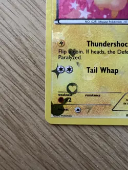 Pokemon Legendary Treasures Radiant Collection Pikachu Holo RC7/RC25 LP - Image 3