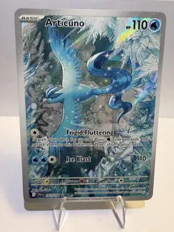 Pokemon TCG Articuno 161/159 Journey Together Illustration Rare Holo Full Art NM - Image 1