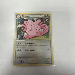 Clefable ⭐ 3/123 - 2010 Heart Gold Soul Silver - Holo Rare - Pokemon Card TCG - Image 1
