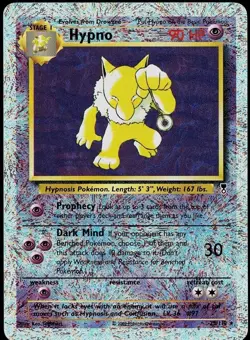 LP - NM Pokemon Card - Hypno Legendary Collection 25/110 Reverse Holo Rare #25 - Image 1