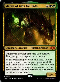 MEREN OF CLAN NEL TOTH 297 MYTHIC COMMANDER: TARKIR: DRAGONSTORM - Image 1