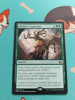 MTG Magic the Gathering - Rishkar's Expertise - Aether Revolt - Image 1