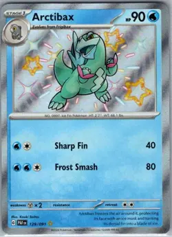 Arctibax 129/091 SV: Paldean Fates - Pokemon Card - NM - Image 1