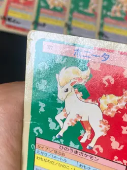 JAPANESE POKEMON PONYTA No.077 TOPSUN BLUE BACK - PL - Image 2