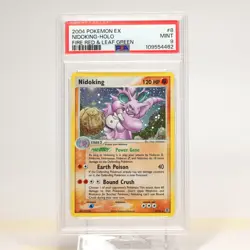 Pokemon TCG - Nidoking 8/112 Holo Rare EX - Fire Red & Leaf Green - PSA 9 Mint - Image 2