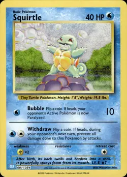 Squirtle - Classic Collection CLB 001/034 - Pokemon - Image 1
