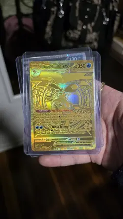 Pokemon TCG - Mega Greninja EX 122/086 - Gold Full Art Foil English - Image 1