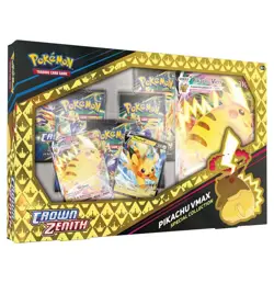 Pokemon TCG Crown Zenith Pikachu VMAX Factory Sealed Special Collection Box - Image 1