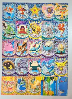Lote Topps Pokemon Series 3 Trading 25 Cards Base 1999 Sello Azul 1 Edition - Image 1
