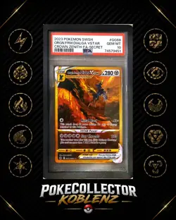 PSA 10 Origin Forme Dialga VSTAR GG68/GG70 EN - Pokemon Galarian Gallery Slab - Image 1