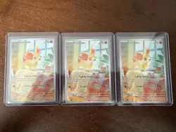Pokemon TCG 3x Fennekin Promo Chaos Rising / Near Mint / English - Image 1