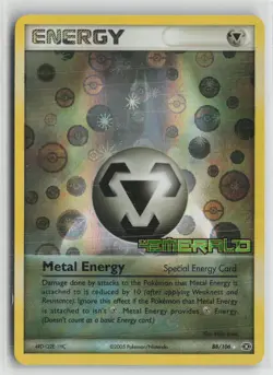 Metal Energy 88/106 Reverse Holo Rare Emerald Pokemon NM - Image 1