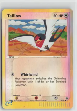 Taillow 76/97 Reverse Holo Dragon Pokemon NM - Image 1