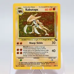 Pokemon TCG - Kabutops 9/62 Fossil Holo Rare WOTC - EXC - Image 2
