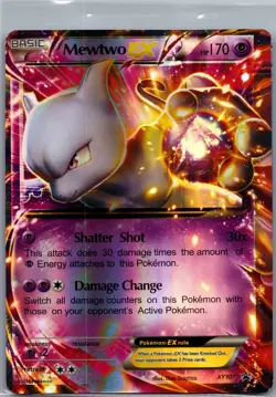Mewtwo EX XY107 Holo Promo XY Promo Pokemon Holo Near Mint - MC - Image 1