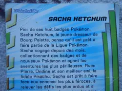 SACHA KETCHUM #HV1 - TOPPS - TV ANIMATION EDITION - CARTE POKEMON - ETAT MOYEN - Image 5