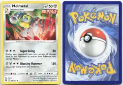 MELMETAL 189/264 Fusion Strike Pokemon Rare Holo Near Mint - Image 3