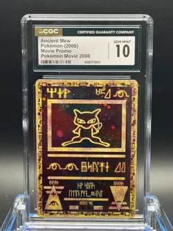 CGC 10 GEM MINT 💎- Ancient Mew 2000 Pokemon Movie Promo - Image 1