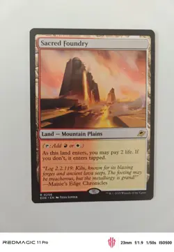 MTG Sacred Foundry 0254 Edge of Eternities Mint Condition - Image 1