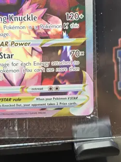 Pokemon TCG Lucario VSTAR SEALED PROMO SWSH291 Rare Holo (INV-2) - Image 4