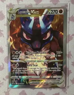 Lucario Vstar SWSH291 Crown Zenith ETB Promo Pokemon TCG - Image 1