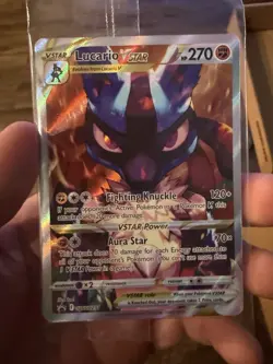 Pokemon TCG Lucario VSTAR Promo Crown Zenith SWSH291 Sealed Card - Image 1