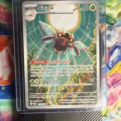 Pokemon TCG Ninjask 137/132 Me01 Mega Evolution Holo EN Stage 1 80 HP - Image 1