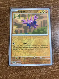 Pokemon TCG - Gligar Reverse Holo - 091/182 - Paradox Rift - Image 1