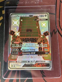 Pokemon TCG Stakataka GX Full Art Ultra Rare Holo Card SV74/SV94 - Image 1
