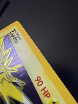 Zapdos 16/102 Holo Base Set Unlimited Pokemon MP Base Set Unlimited WOTC - Image 4