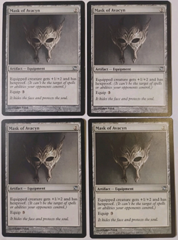 4 x Mask of Avacyn / Avacyns Maske - INNISTRAD - englisch ** Playset ** - Image 1