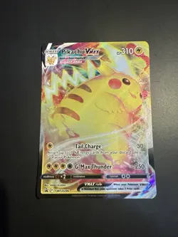 Pokemon TCG-Pikachu VMAX SWSH286 Black Star Promo - Image 1