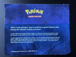 WOTC Pokemon Nintendo Power Venusaur Holo Black Star Sealed Promo 1998 - Image 2