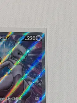Pokemon TCG - Mewtwo V SWSH229 Black Star Promo Sword & Shield Promos NM - Image 4