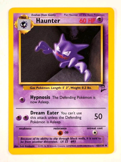 Haunter - 43/130 - Base Set 2 - Vintage WOTC Era Pokemon Card_2 - Image 1