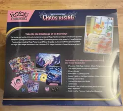Pokemon TCG Chaos Rising ETB Elite Trainer Box Sealed NEW - Image 2