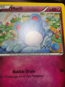 HP Pokemon TCG Marill Steam Siege 76/114 Regular - Image 5