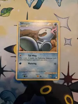 Wooper 88/123 – HeartGold & SoulSilver – Lightly Played Pokemon Card - Image 1