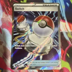 Switch 123/094 ME02 Phantasmal Flames Holo Ultra Rare Eng Trainer Item - Image 1
