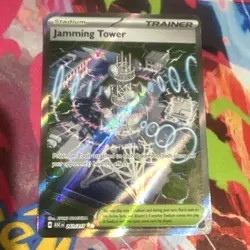 sv10 Ascended Hero’s Jamming Tower 261/217 Holo Full Art Eng Trainer - Image 1