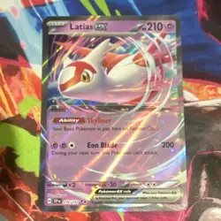 Sv08 Surging Sparks Latias ex 076/191 Holo Double Rare Eng 210 HP Basic - Image 1