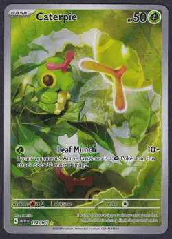 Pokemon Caterpie 172/165 Illustration Rare 151 English - Image 1