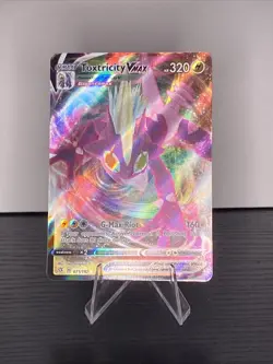 Pokemon TCG Toxtricity 071/192 VMAX Rebel Clash Holo Ultra Rare V - Image 2