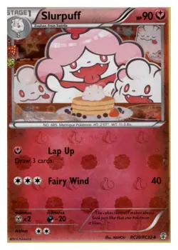 Slurpuff RC20/RC32 Uncommon Generations Pokemon Holo Lightly Played - Image 1