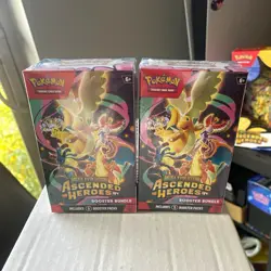 Pokemon Mega Evolution—Ascended Heroes Booster Bundle 6 Packs Box Lot 2 (2026) - Image 1