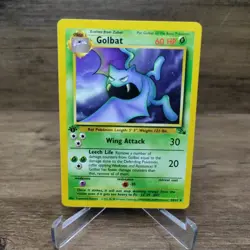 Golbat 34/62 1st Edition - Fossil - Pokemon Card WOTC Vintage NM - Image 1